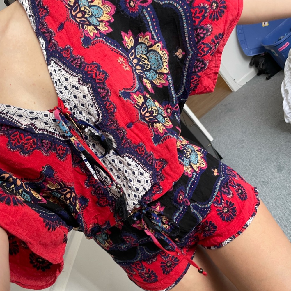 Colorful Boho Romper - Picture 13 of 16
